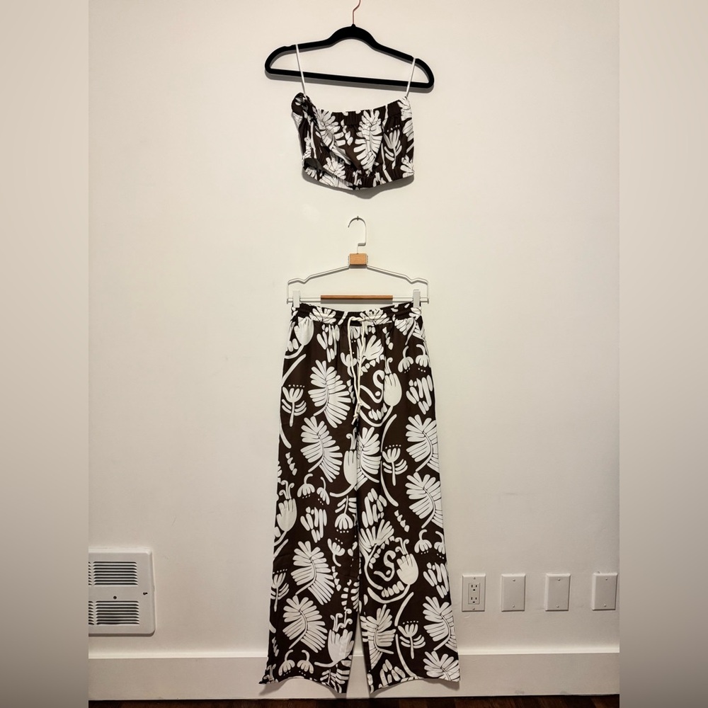Commense 3 piece Brown print set L - Picture 10 of 10